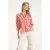 Smashed Lemon Gestreepte dames blouse met pofmouwen |