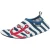 PLAYSHOES Strand-/badschoen  blauw / rood / wit