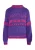 IZIA Trui ‘Hoona’  donkerlila / pink
