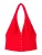 Bershka Top  rood / wit