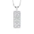 Ketting Diamonds 0.040 Cts Wit Goud 18 Karaat