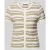 REVIEW Gestreept geborduurd topje met schelprand-detail van jacquard