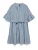 VERO MODA Blousejurk ‘VMElena’  opaal / duifblauw / wit
