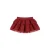 Dirkje korte tule rok – rood