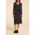 ICode Black Sequin Mesh Maxi Dress With Side Tie