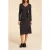 ICode Black Sequin Mesh Maxi Dress With Side Tie