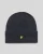 Lyle & Scott Lamswol Blend Beanie – Marineblauw
