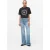 Karl Lagerfeld Flared Pocket Denim Washed Mid Blue