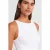 Geribbelde Halterneck Slim-Fit Blouse