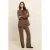 Expresso flared broek – bruin