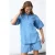 SisterS Point katoenen blouse – lichtblauw denim