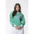 Colourful Rebel Contrast Cuff Sweat – L