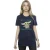 Star Wars Dames/Dames The Mandalorian Grogu Luistert Niet Katoenen Vriendje T-shirt (Marineblauw)