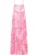 IZIA Zomerjurk  pink / wit