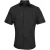 Premier Heren Supreme Poplin Overhemd met Korte Mouwen (Zwart)