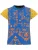 Carlo Colucci Shirt ‘Codalonga’  blauw / geel / oranje