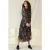 Bella Dahl Flowy Hem Maxi Dress Nocturne Floral Print
