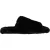 Dolce & Gabbana Zwarte Polyester Fluwelen Slip-On Slipperschoenen