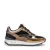 Floris van Bommel Blokki 04.20 leren sneakers goud/zwart