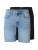 Only & Sons Jeans ‘ONSWEFT’  blauw denim / black denim