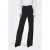 ONLY mid waist straight leg pantalon ONLMIA zwart