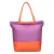 ZWEI Shopper ‘Fiorelli’  lila / oranje