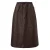 Lange midi look cuir dames QS