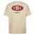 Timberland regular T-shirt met backprint beige