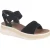 Skechers 114413 blk dames sandalen sportief