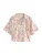 Next Blouse  ecru / pitaja roze / zwart