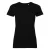 Russell Dames Authentieke Pure Biologische T-shirt (Zwart)