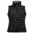 SOLS Vrouwen/dames Golfkussen Gewatteerde Waterafstotende Bodywarmer/Gilet (Zwart)