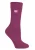 Heat Holders – Lite 3 paar thermo damessokken – Diepe Fuchsia