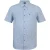 Gelert Herenoverhemd met korte mouwen, gestructureerde stof en zak met ritssluiting (Blauw)