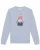 Watapparel Sweatshirt ‘ Hase ‘  lichtblauw / gemengde kleuren