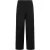 Gebroken witte Diag Pocket Carpenter Pant zwarte broek