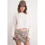 Cable Knit Patroon Crew Neck Trui