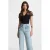 Morgan top marineblauw
