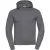 Russell Heren Authentieke Hoodie (Convoy Grijs Effen)