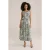 We Fashion Dress Mid Length Green