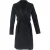 Hugo Boss jas met riem in zwarte wol