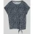 Tom Tailor regular fit T-shirt van katoenmix met knoopdetail