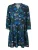 TATUUM Jurk ‘VISTA’  blauw / donkerblauw / jade groen