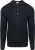 Profuomo Longsleeve Poloshirt Merinowol Navy