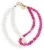 Bonnie Studios Armband Dames Double Pink Bracelet, Kleur: Roze