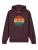 Watapparel Sweatshirt ‘ Retro Sunset Ocean ‘  gemengde kleuren / donkerrood