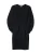 GOBI Cashmere Jurk ‘Cashmere Sculptural Dress’  zwart