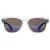 Superdry Rockstar 175 glanzend helder kristal en blauwe kristalblauwe spiegelzonnebril