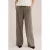 WE Fashion wide leg geruite broek – bruin