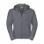 Hooded sweatshirt met rits Russell Athletic Authentic